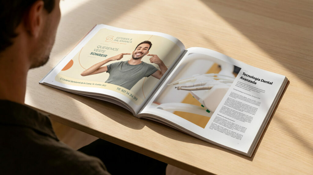 Branding para clínica dental Esteban Salamanca